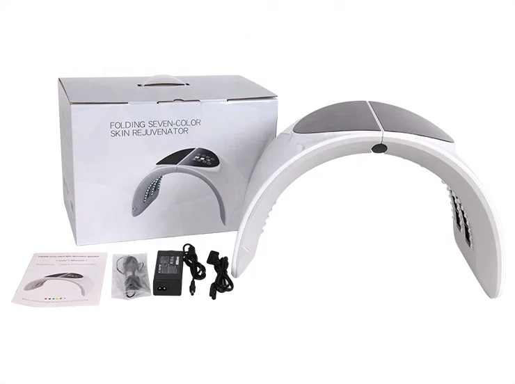 2023 PDT Machine 7 Color Face LED Light Therapy Acne Treatment Skin Rejuvenation