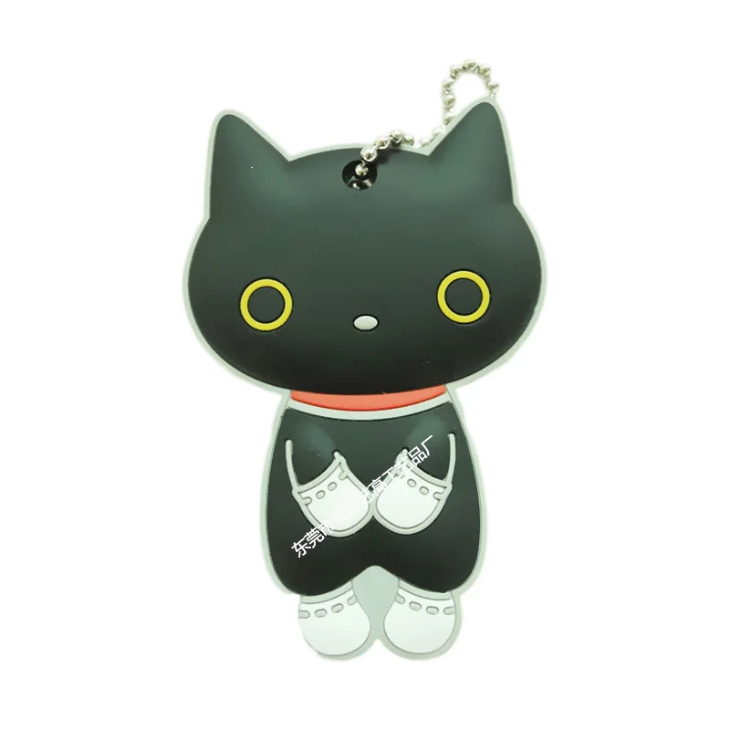 Promotional 2D custom shaped soft pvc keychain