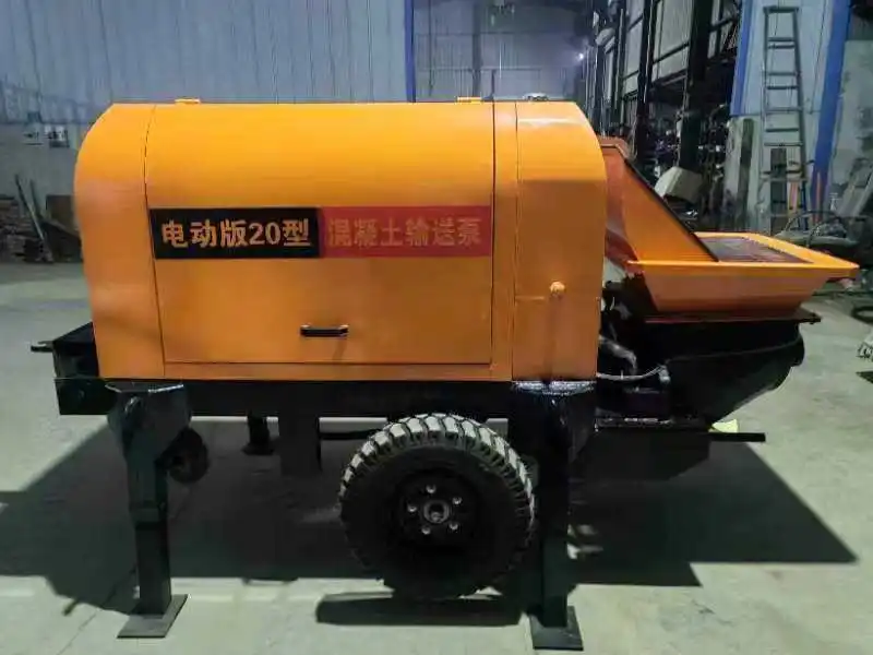 China New Stationary Pumps In Concrete Mixer Truck Concrete Slury Pumps Mini Diesel Concrete Pumps For Sale