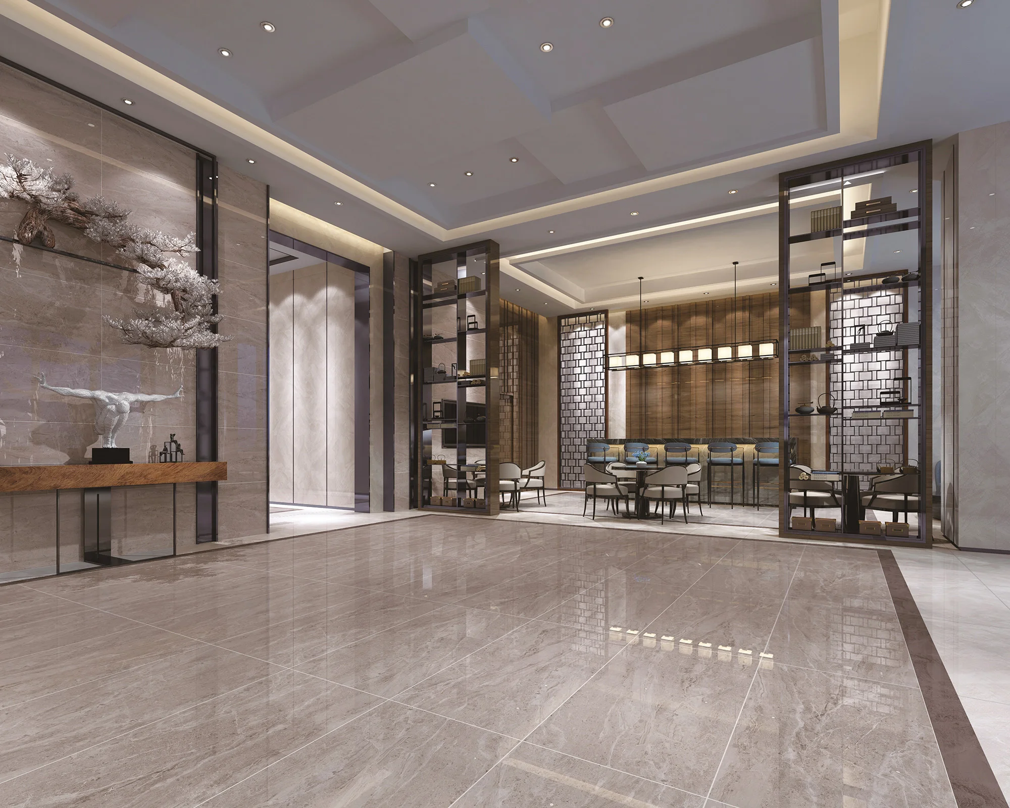 Wholesale bathroom floor tiles non-slip matte brick antique kitchen ceramic glazed floor tiles