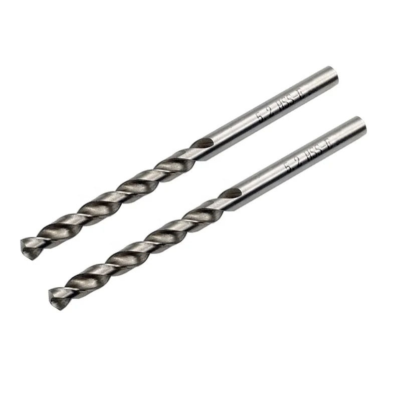 High Quality Long Parallel Twist Drills HSS Straight Taper Shank Twist Drills For Steels