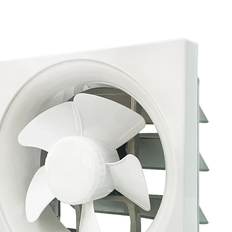 Angega AD6 8 10 12 дюймов пластиковый металлический задний квадратный настенный оконный затвор вытяжной вентилятор для ванной комнаты кухонный вентиляции