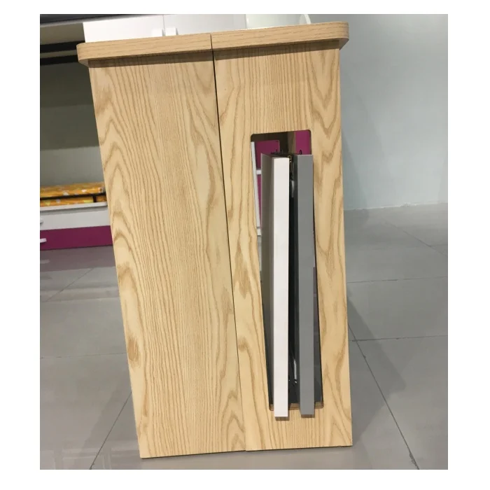 Custom TLNA002 Modern Wood Foldable Dining Table Extendable for 4 6 8 Seaters