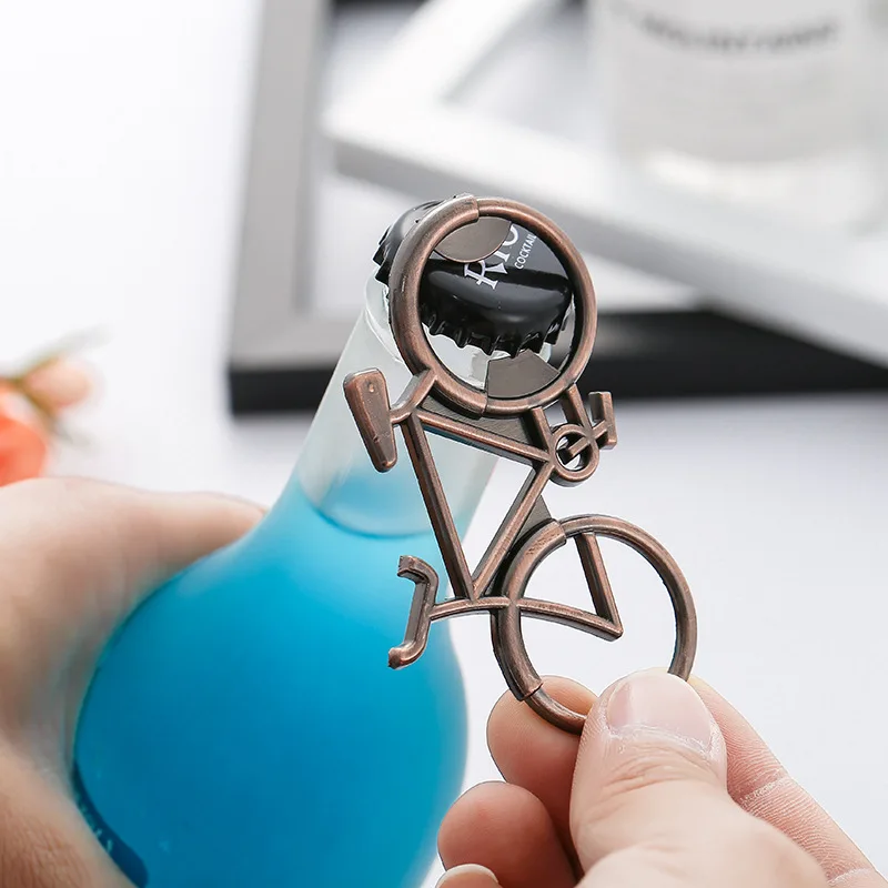 Creative Hipsters Bike Bottle Opener Bicycle Beer Opener in Gift Box for Birthday Gift Cyclist Bicycle Decor