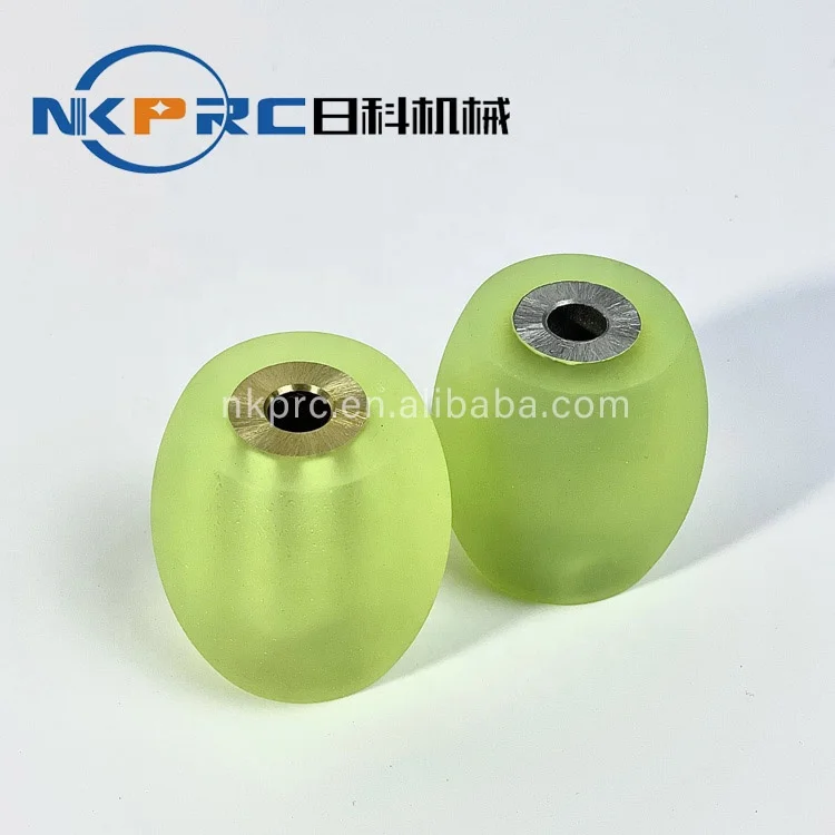 NKPRC RK-1037 Yellow Rubber Egg Stone With Iron Or Copper