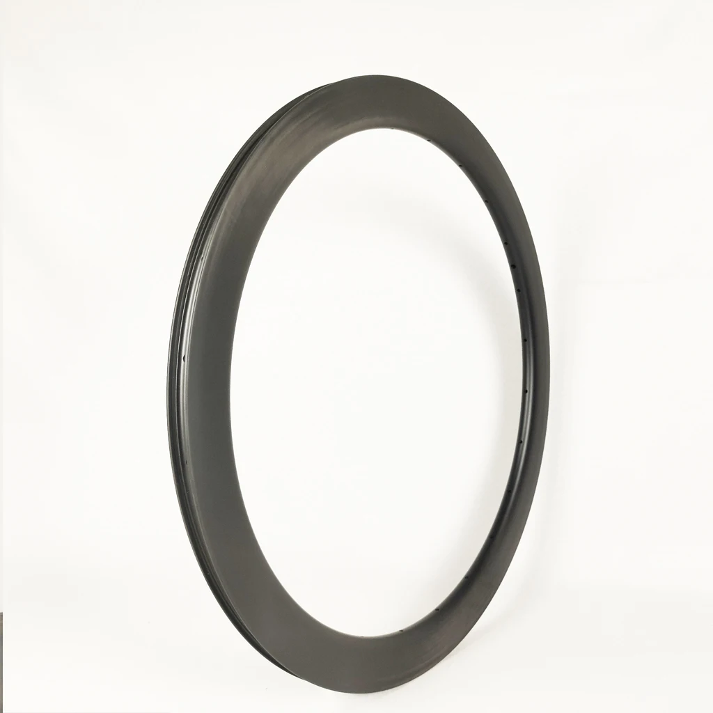700c Track And Road Carbon Road Rim Width 25mm Height 50mm Clincher Tubeless Ready Bicycle Rims
