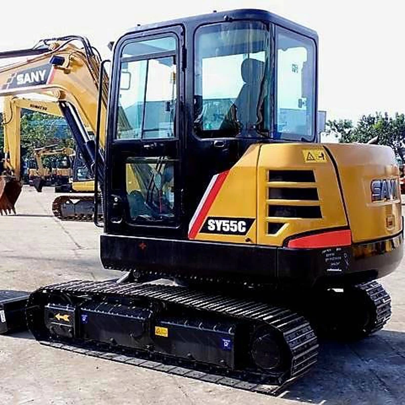 Б/у экскаватор SANY 55 по низкой цене б/у SY60C SANY55 SANY95 SANY75 для