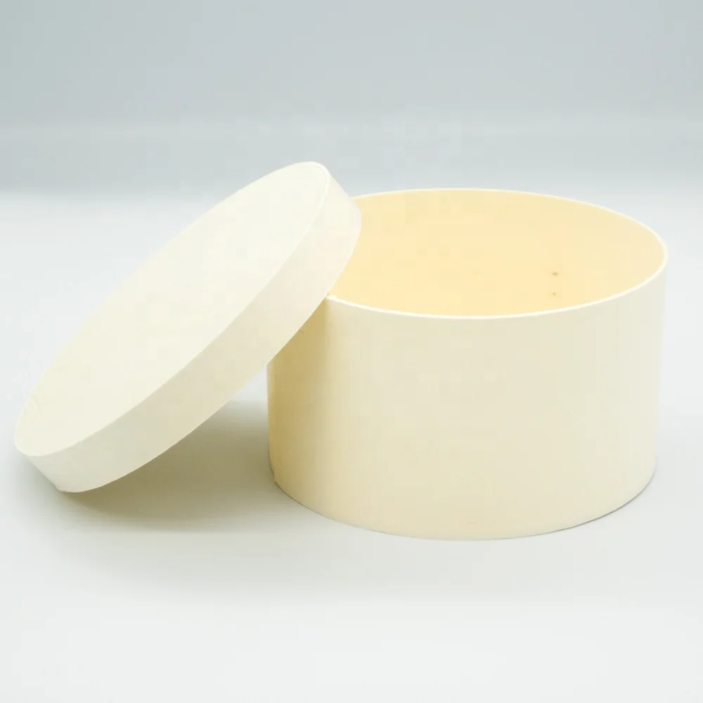 Cake Bakery Veneer Brie wooden boxes Round cheese wooden box food container