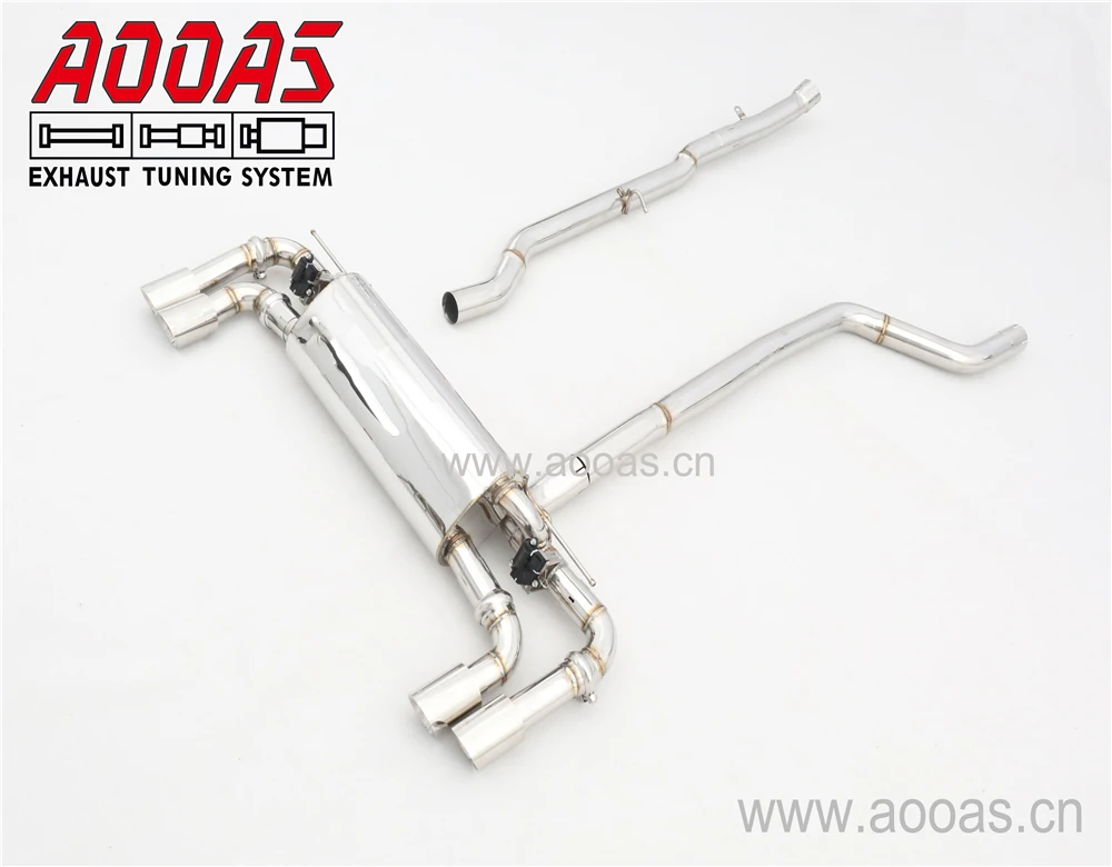 AOOAS эффективная выхлопная система Valvetronic с дистанционным управлением с активным звуком для BMW 5 серии G38 G30