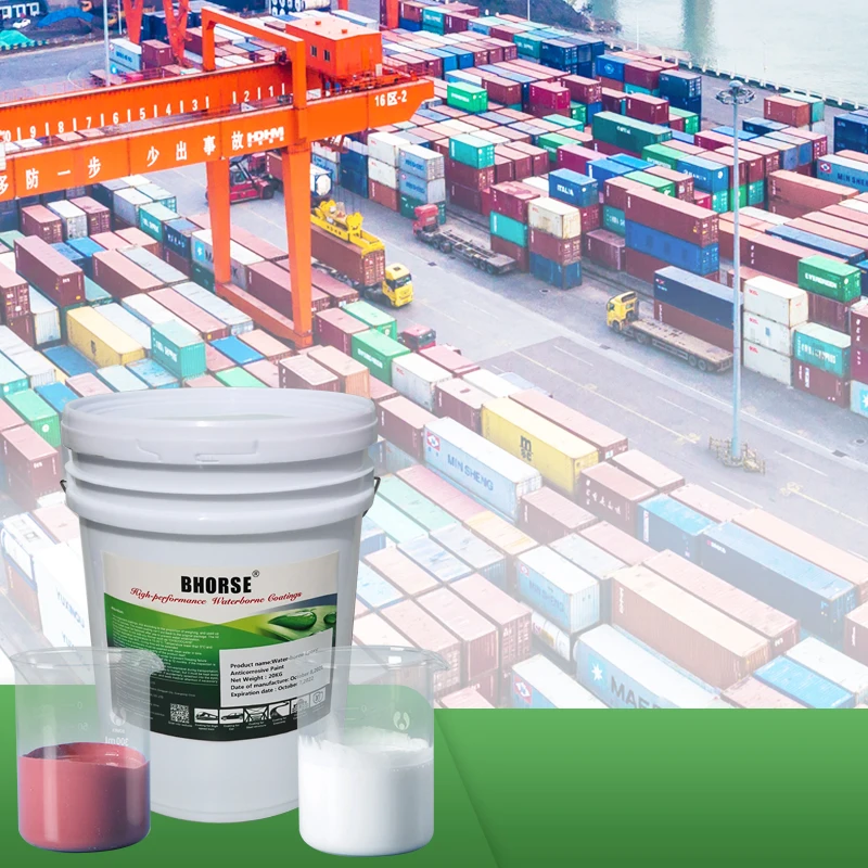 Waterborne Primer Ship Anti-corrosion Coating Metallic Epoxy Resin Anticorrosive Paint For Engineering Machinery