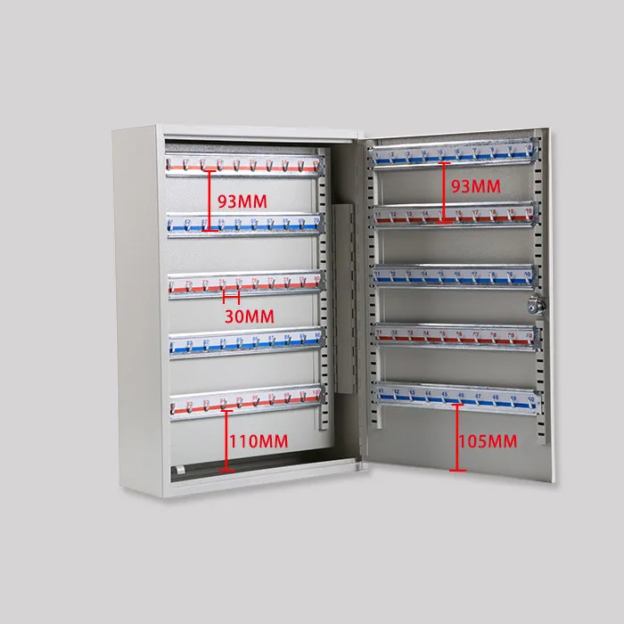 Metal Key Boxes Floor Wall Mounted 200 Keys Storage Box Key Cabinets