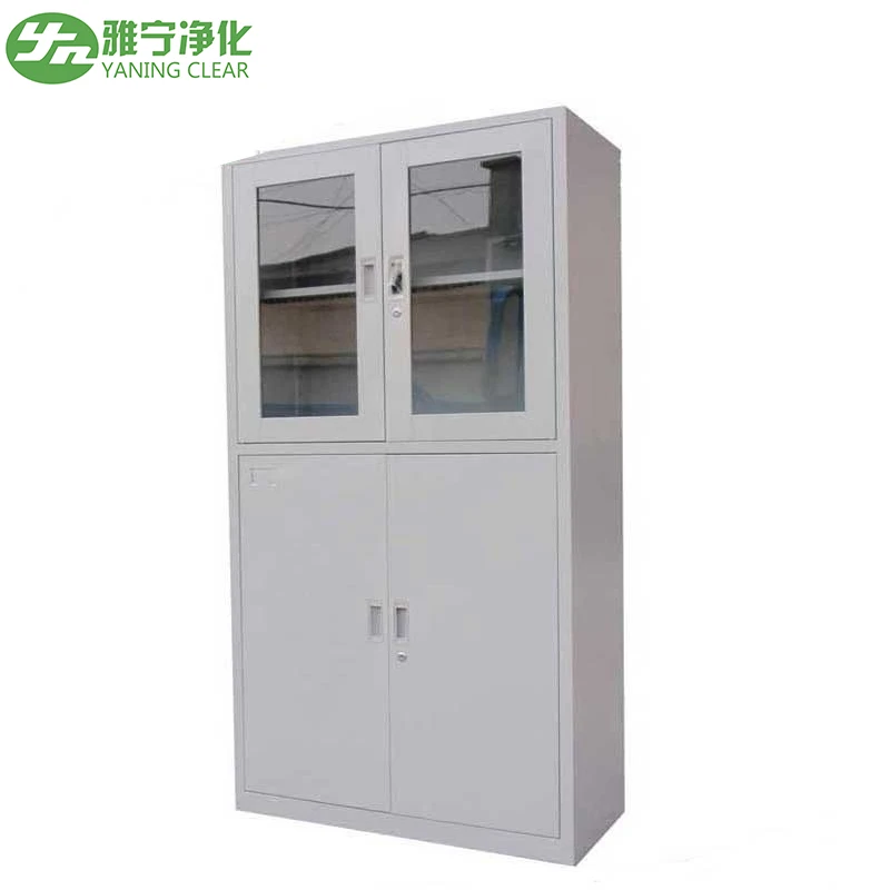 Modular Modern Hospital Furniture Wood and Stainless Steel Cabinets for Operating Room and Clinics