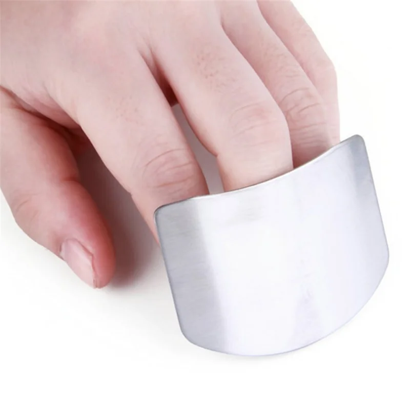 Stainless Steel Anti-Cut Hand Finger Multi-Purpose Protector Vegetable Cutting Hand Protector Kitchen Gadgets Wholesale