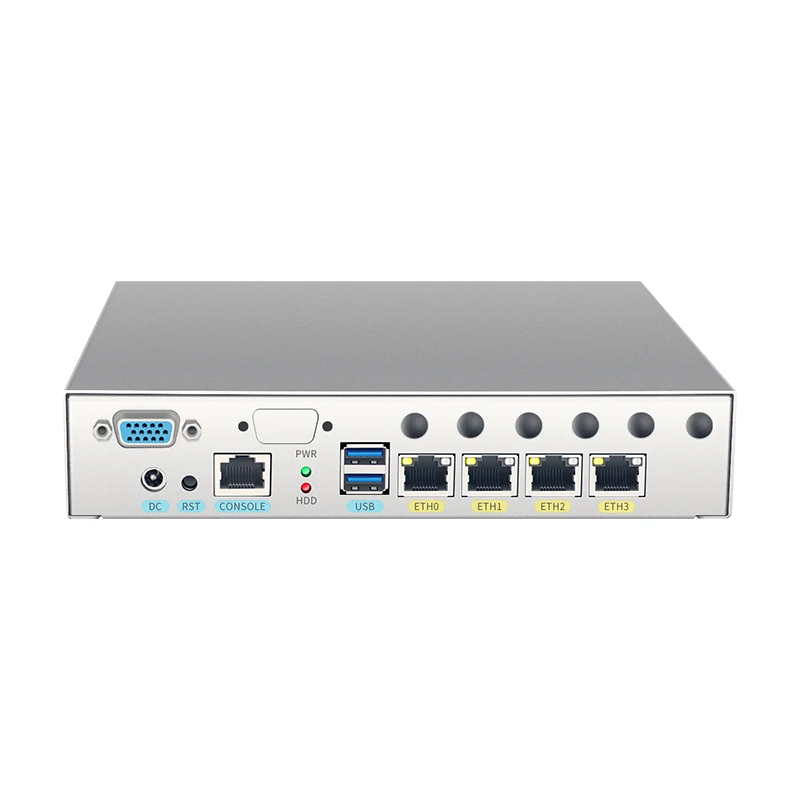 Приложение брандмауэр BKHD Celeron WZ J1900 8 ГБ ОЗУ 512 ГБ SSD совместимый WiFi LTE 5G модуль поддержка Pfsense OPNsense Soft Route