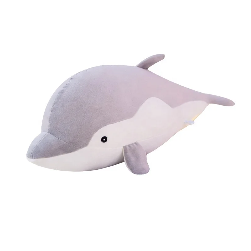 Creative New Dolphin Pillow Cute Girl Gift Soft Plush Toy Marine Animal Doll Girl Doll