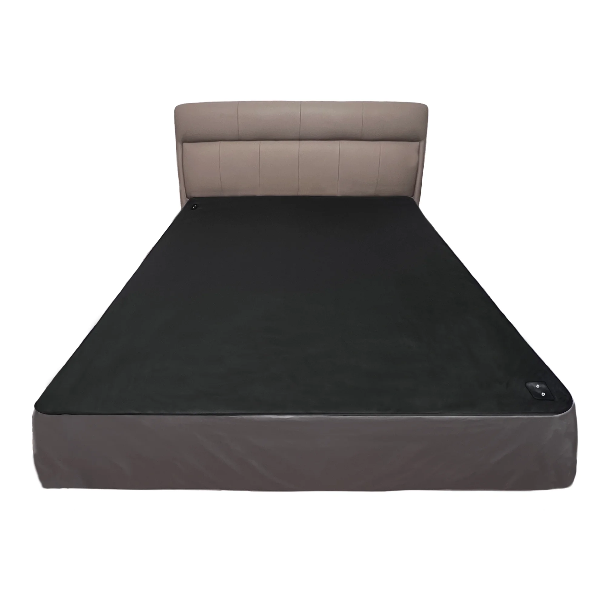 Conductive Leather Fitted Bed Sheet: Adjustable Elastic Bottom for a Customized Fit