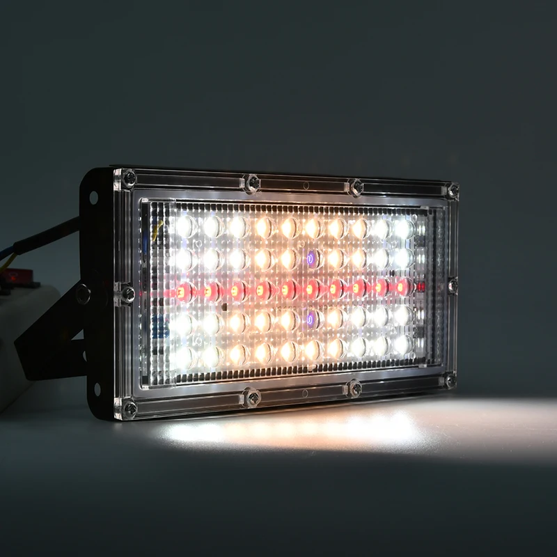 50W Indoor Plant Led Grow Lights Full Spectrum Grow Lightschip 110V/220V Full Spectrum Cob Ce Rohs Led Grow Light 100 XINYIGUANG