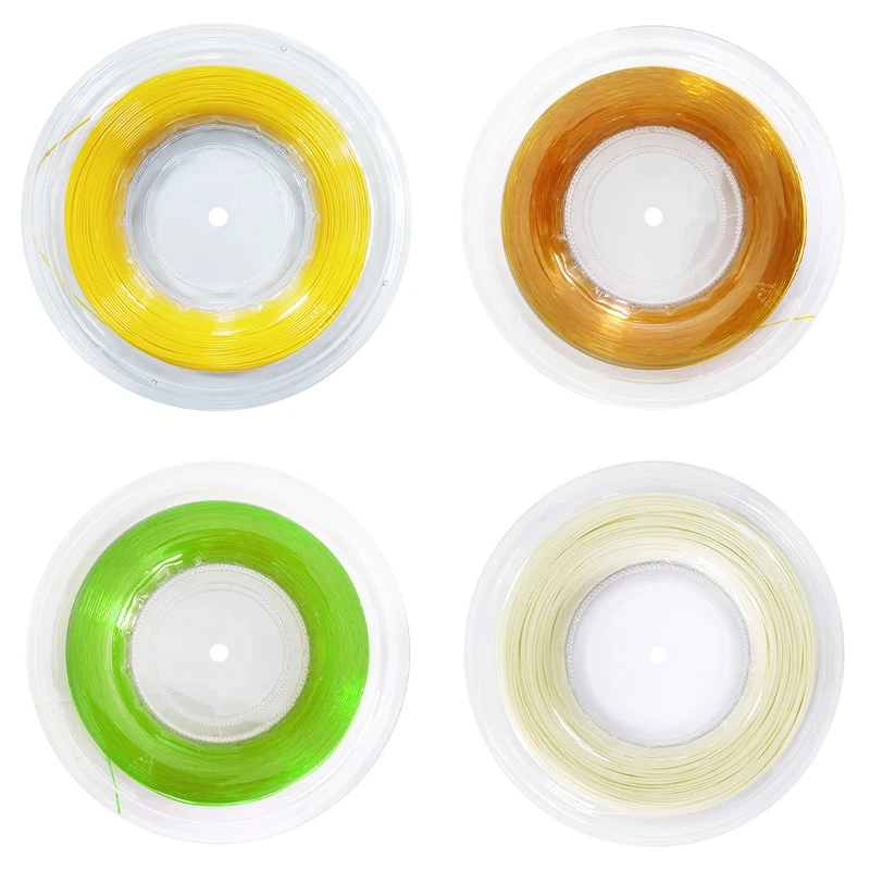 Custom High Quality HEXAGON Reel Tennis String  Polyester 17G/1.25mm 200M Tennis Rackets String