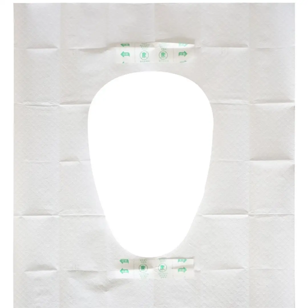 Travel Pack Disposable toilet seat cover mat hygienic public travel disposable toilet seat cover mat for kids and adults