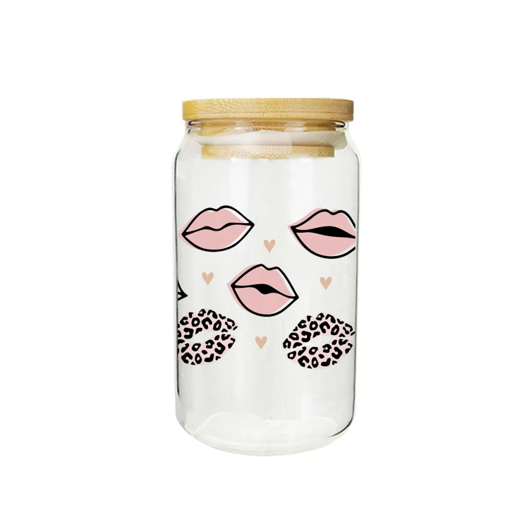 Wholesale Ready to Ship 16 oz UV DTF Cup Wraps Transfers Alta Calidad