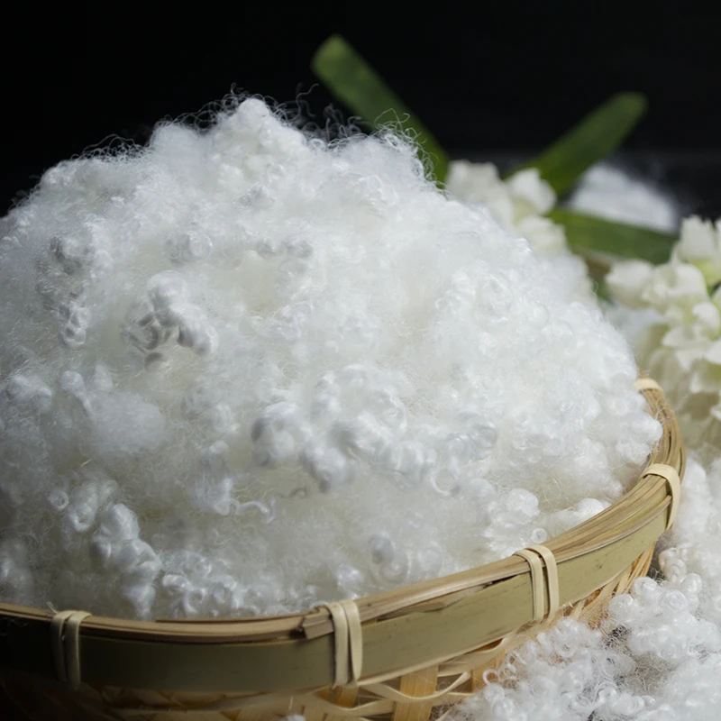 Eslon Korea 100% Polyester Staple Fiber High Quality stuffing Fiber for Pillows & Sofas