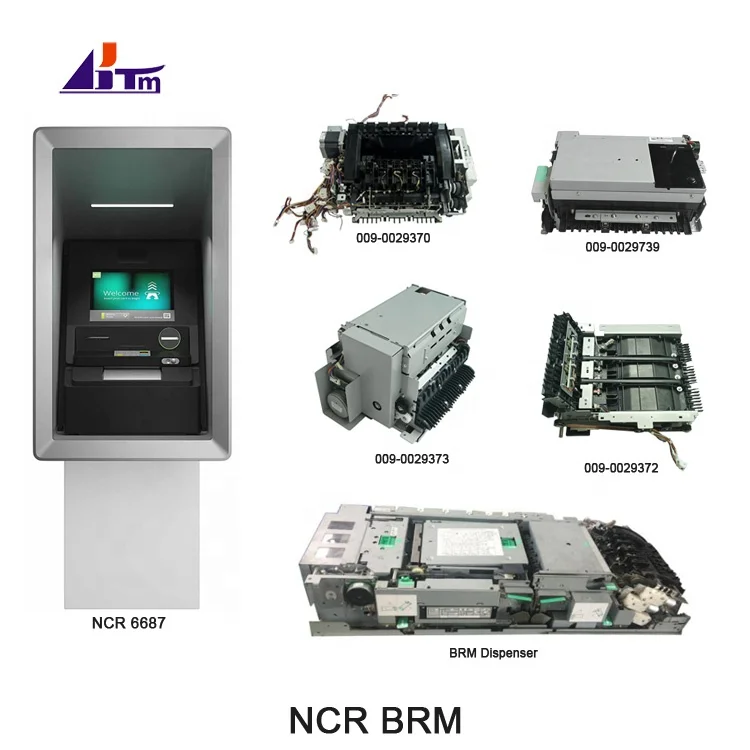 ATM Machine Parts NCR 6683 6687 BRM Dispenser Modules And All Its Spare Parts