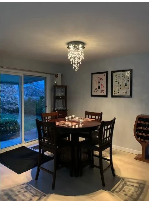 Modern LED Hanging Droplet Ceiling Lights for Bedrooms Large Indoor Hotel & Apartment Staircases Elegant Lighting Decorations