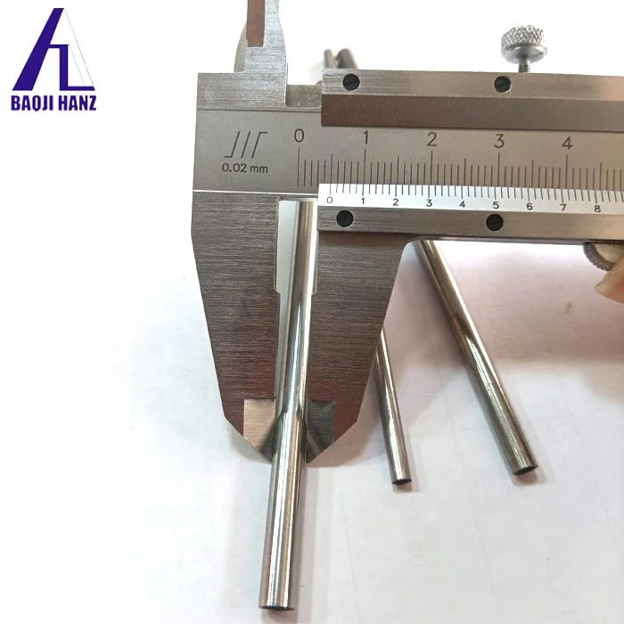 Customized 5mm 3mm tungsten tube forged tungsten pipe for industry