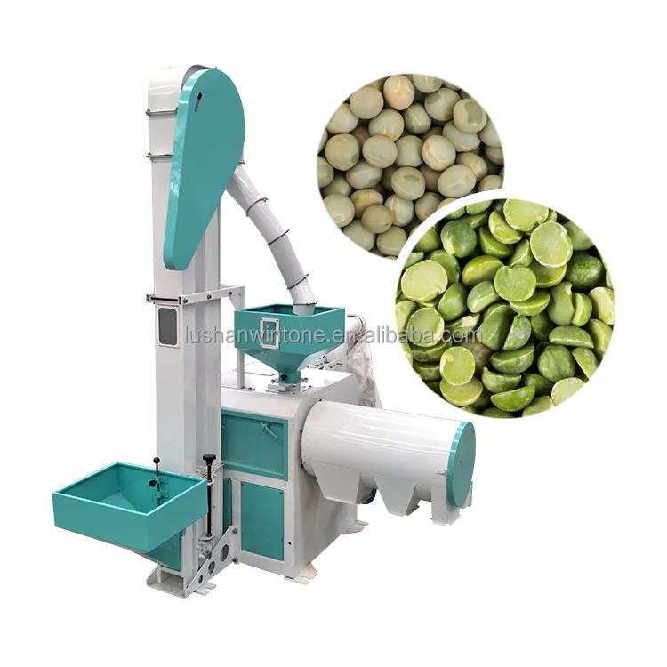 Automatic Beans Huller Soybean Hulling Wheat Barley Maize Peeling Machine