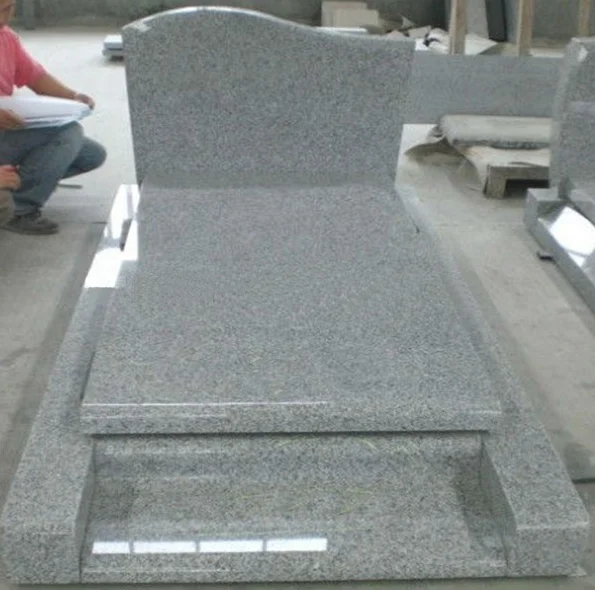 High quality and cheap granite tombstones Chinese popular tombstones and monuments simple cemetery tombstones