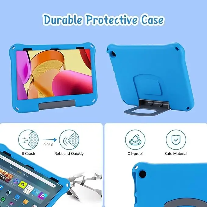 Boy Girl Kids EVA Kid-Proof Rugged Shockproof Full Cover for Amazon Fire 11 max 11 inch  baby cases