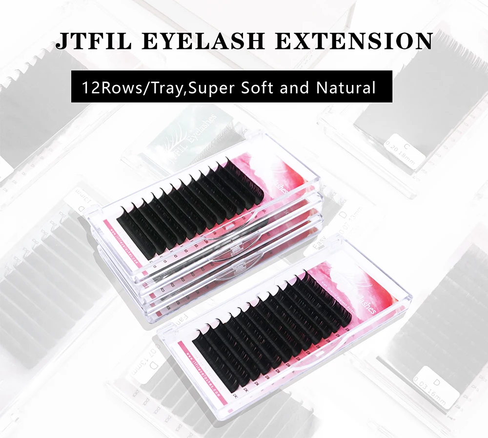 JOMAY ultra silk lash extensions qingdao wholesale volume lashes extension