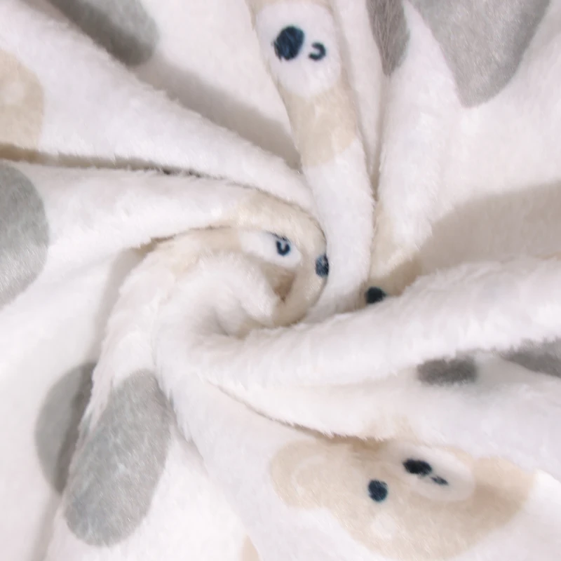 High Quality Numbers Flannel Bear Baby Blanket Customized Made in China Coral Fleece Blanket at Competitive rates