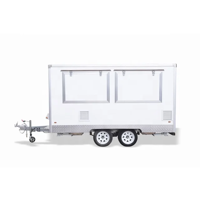 Factory Supply 50mm thickness food trailers foodtruck Attractive Price China Food Cart
