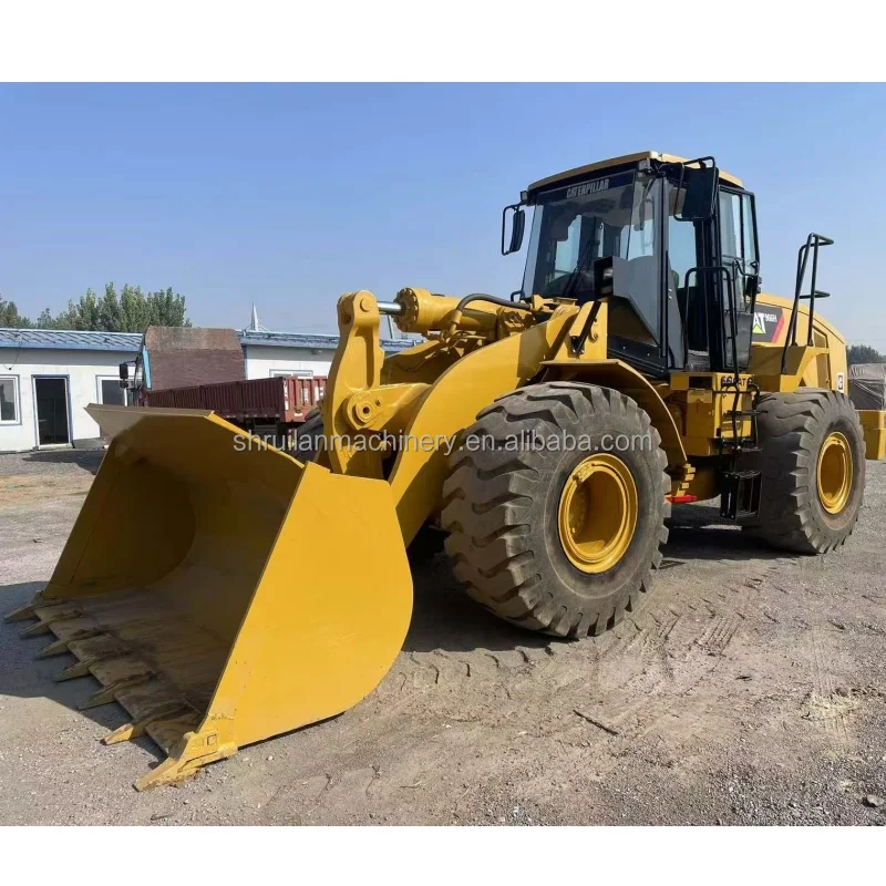 Caterpillar CAT966H подержанный погрузчик/Подержанный 25ton колесный погрузчик строительная техника