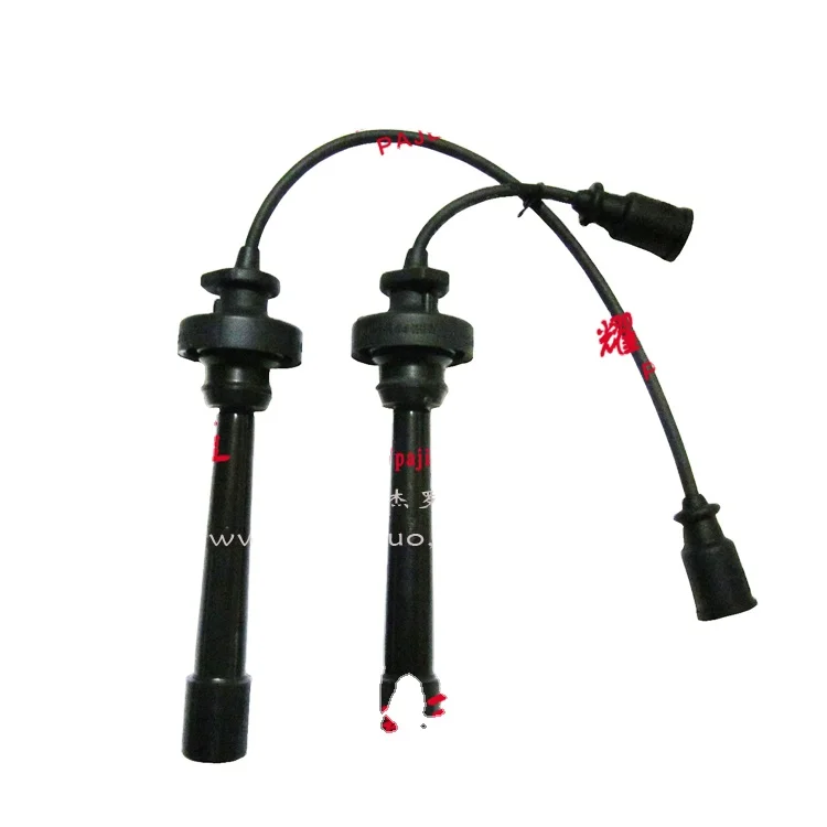 Car Parts Optimal Ignition Spark Plug High Tension Cable Set Compatible With Mitsubishi Pajero Montero IO H76 MD334043