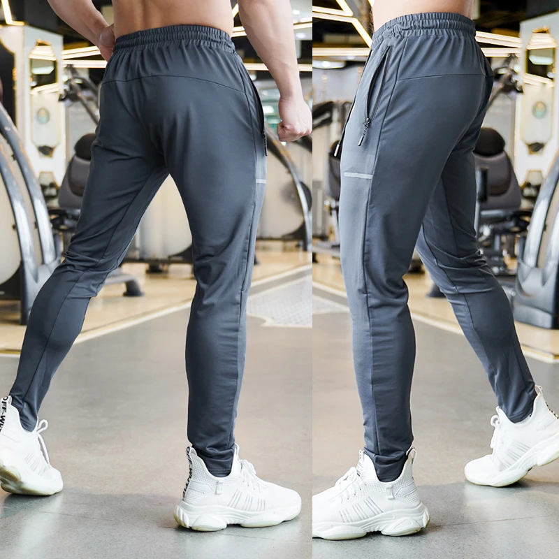 Bulk Custom Logo Jogger Active 2 Piece Tracksuits Mens Plain Thin Long Sleeve T-shirt Pants Quick Dry Sport Sets Sweat Suits