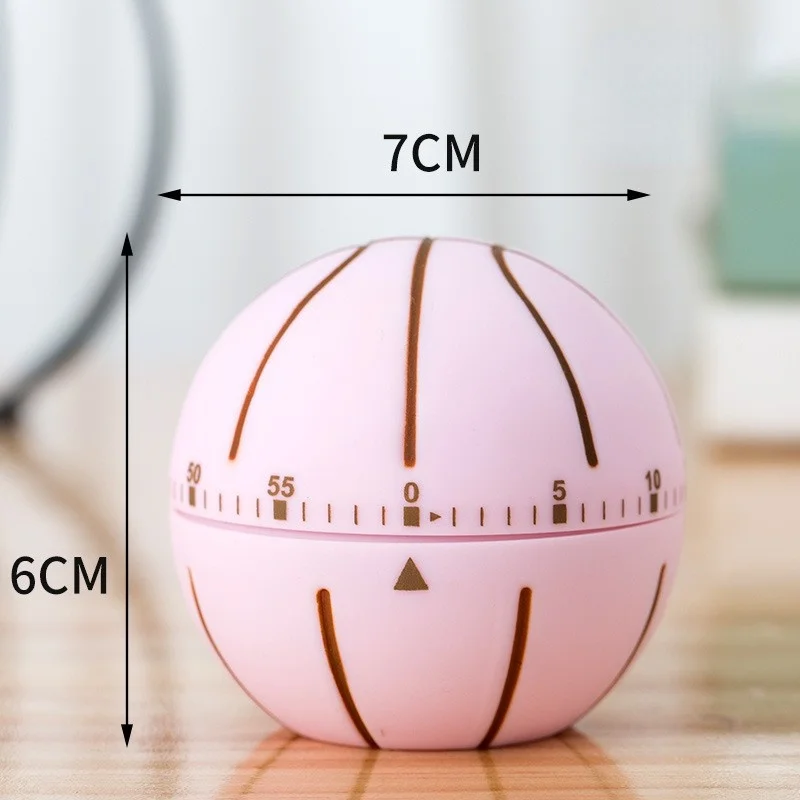 Cartoon Kitchen Timer Magnetic Countdown Timer Twist One Button Operation for Teacher Kids and Elderly for Classroom Home