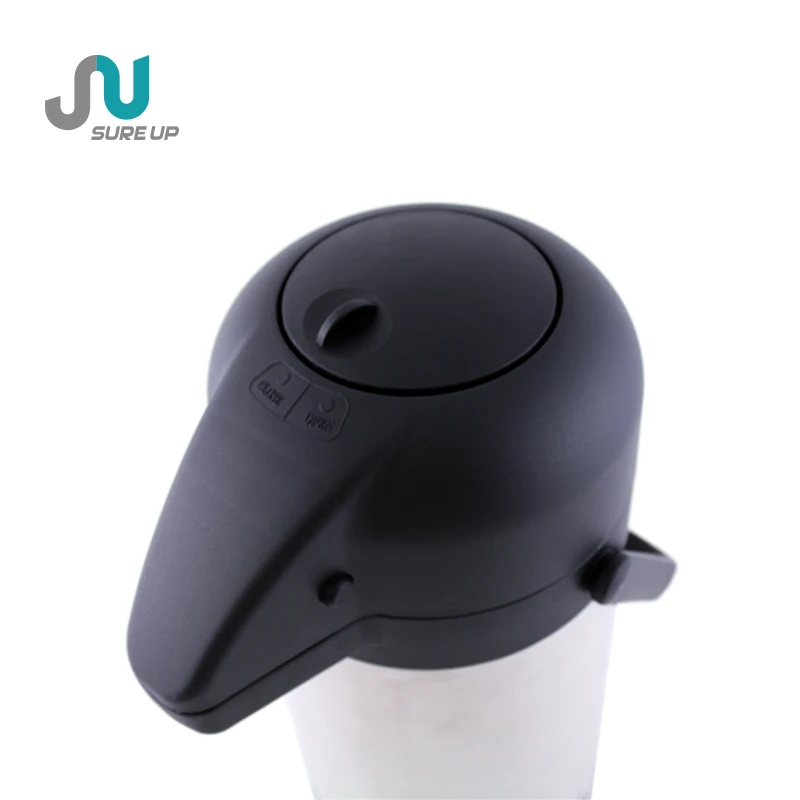 Extra Large Air Pots Coffee Dispenser with Pump Thermos Insulated Stainless Steel Coffee Carafe Thermal Beverage for 24 Hours