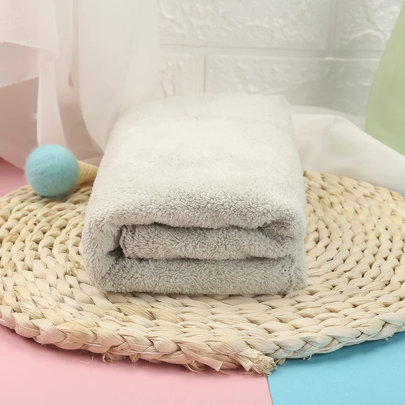 High Quality Custom Logo Edgeless Microfiber Bath And Shower Hand Towel for home spa sport