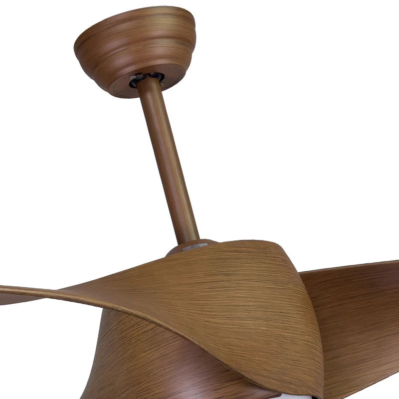 Excellent selling Dc Motor Decorative Living Room Dining Room Abs 3 Blades Modern Led Ceiling Fan With Light