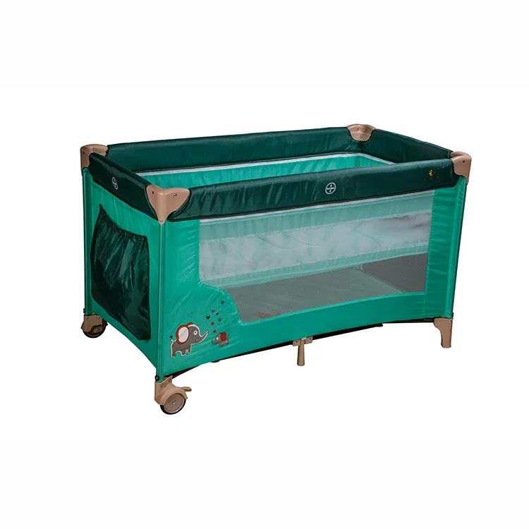 Factory Wholesale Cradle Sleeping Playard Safety Play Pen Yard Travel Baby Bed Crib Portable