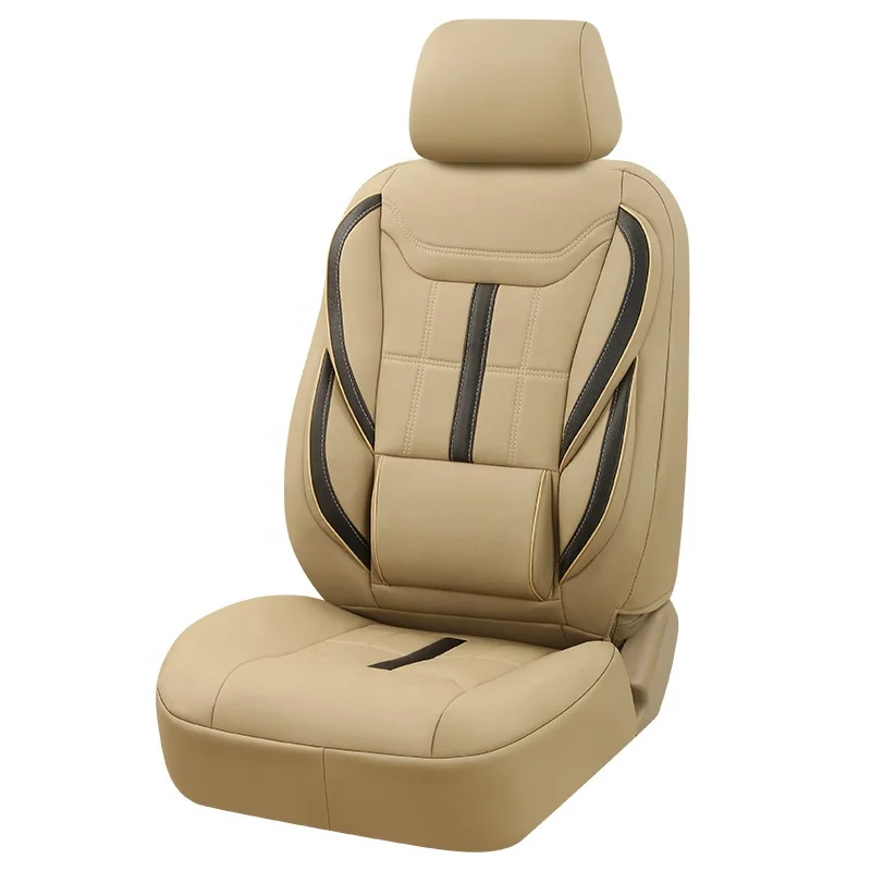 UA26 High Quality Four Seasons Suitable Well Fit Breathable Car Seat Cover With Steering Wheel Cover