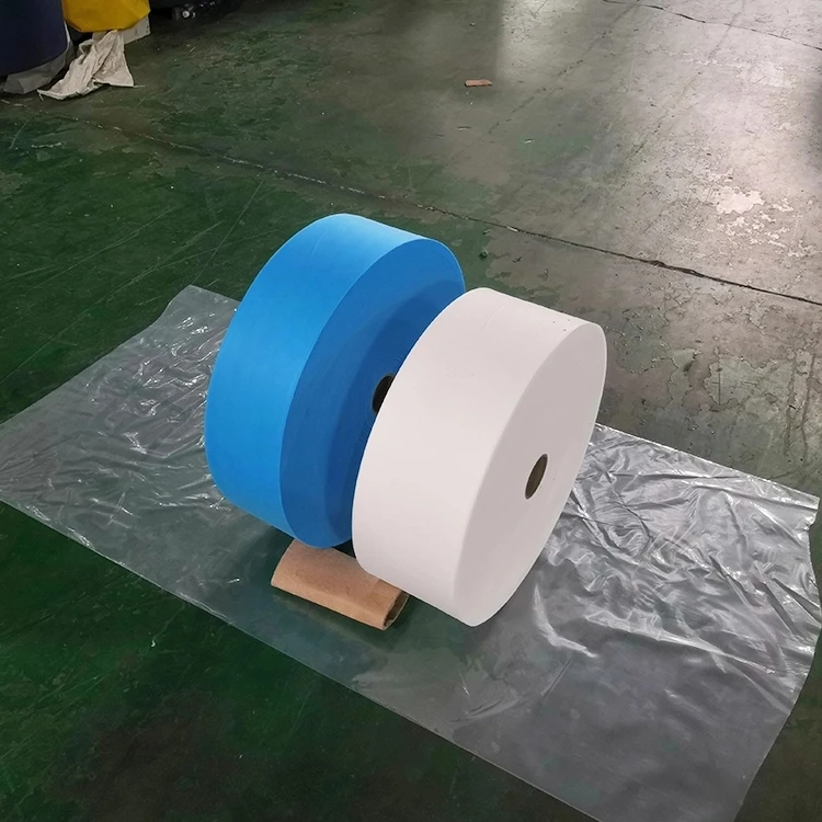 Melt effect non woven fabric 25 30 35 70 gsm ss sms smms non slip pp Non woven fabric for face mask