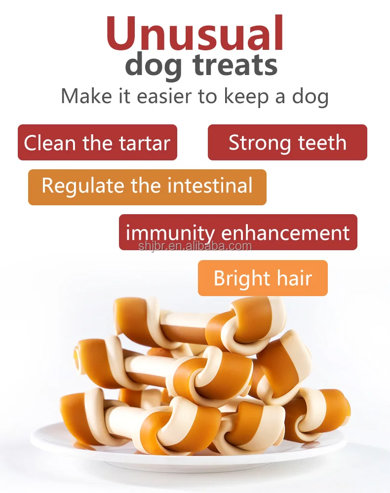 Экологичные принадлежности для зубов жевательные закуски домашних животных питательная обертка цветные узелковые пищевые узелки в виде раковины собак