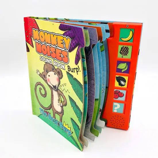 Children Electronic Sound Push Button Audio Module Voice Music Book