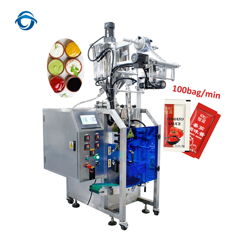 
Small Sachet Tomato Sauce Honey Liquid Packing Machine Filling Automatic High Speed 
