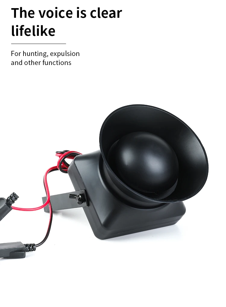 Cssiwe Hot Sale Factory Offer Decoy Bird Sounds Machine Mp3 Hunting Animal Call Electronic Bird Caller with Remote Control