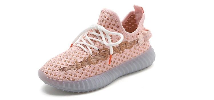  Новинка светоотражающие кроссовки yezzy со звездами Дышащие Модные