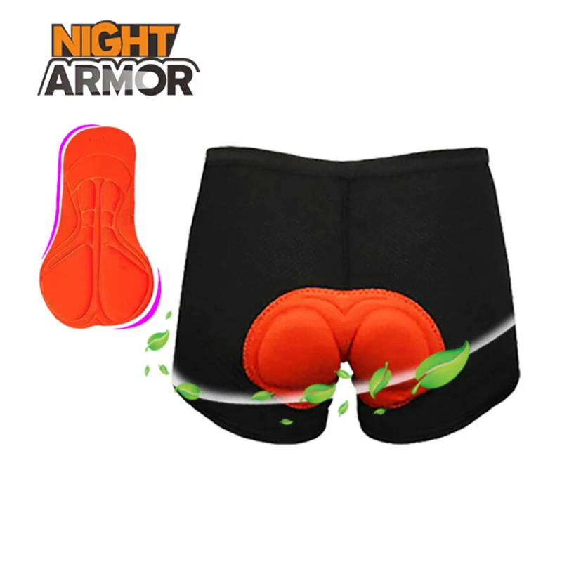 Горячая Распродажа, удобное нижнее белье унисекс для велосипеда с черными вставками, губчатые гелевые 3D Мягкие велосипедные шорты, велосипедные шорты